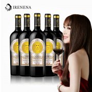 温碧霞代言IRENENA红酒品牌，进口智利葡萄酒佳酿干红