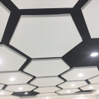 河北瑞硕建材玻纤悬挂吸声体异型可定制