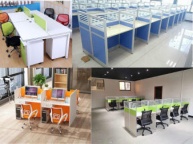 办公家具办公桌椅电脑桌职员工位会议桌椅电销客服桌椅